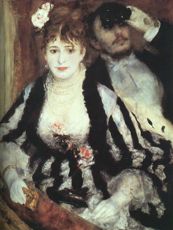 Pierre Renoir The Box at the Opera Sweden oil painting art
